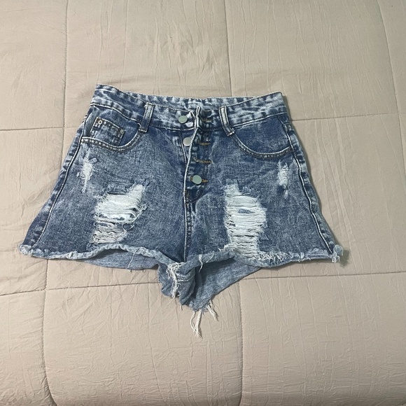 SHEIN Pants - Ripped Jean shorts